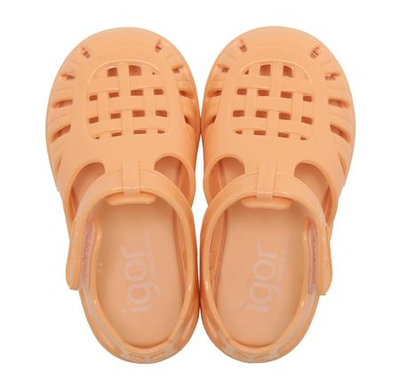 İgor S10311 Tobby Gloss Çocuk Sandalet Turuncu
