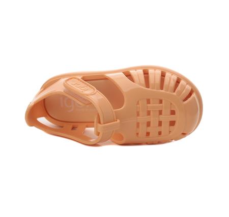 İgor S10311 Tobby Gloss Çocuk Sandalet Turuncu