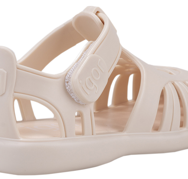 İgor Tobby Solıd Çocuk Sandalet Krem İgor Tobby Solıd Çocuk Sandalet Krem