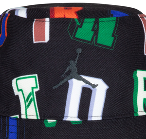 Jordan Jan Sıgnature Bucket Hat Çocuk Şapka Siyah