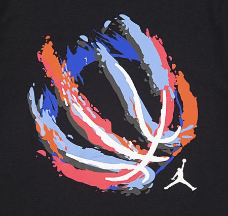 Jordan Jdb Bball Fıre Ss Tee Çocuk T-Shirt Lacivert