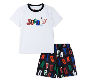Jordan Jdb Court Of Legends  Short Set Çocuk T-Shirt Beyaz