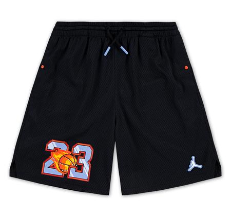 Jordan Jdb Customızed Aır Flame Short Çocuk Şort Ve Kapri Siyah