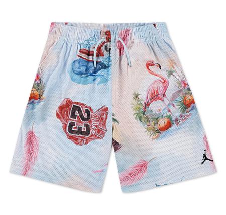 Jordan Jdb Mj Ess Smr Pk Aop Mesh Short Çocuk Şort Ve Kapri Açık Mavi