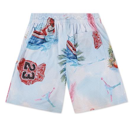 Jordan Jdb Mj Ess Smr Pk Aop Mesh Short Çocuk Şort Ve Kapri Açık Mavi