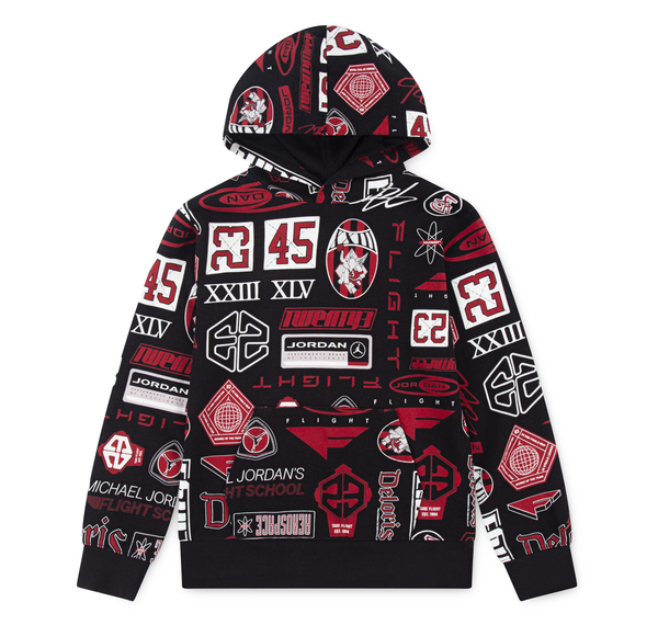 Jordan Jdb Mj Essentıals Aop Po Çocuk Sweatshirt Siyah Jordan Jdb Mj Essentıals Aop Po Çocuk Sweatshirt Siyah