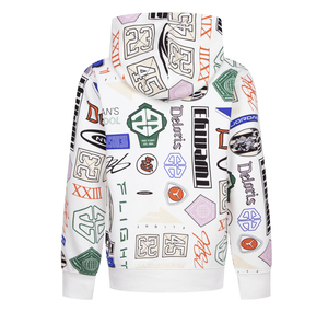 Jordan Jdb Mj Essentıals Aop Po Çocuk Sweatshirt Beyaz