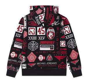 Jordan Jdb Mj Essentıals Aop Po Çocuk Sweatshirt Siyah
