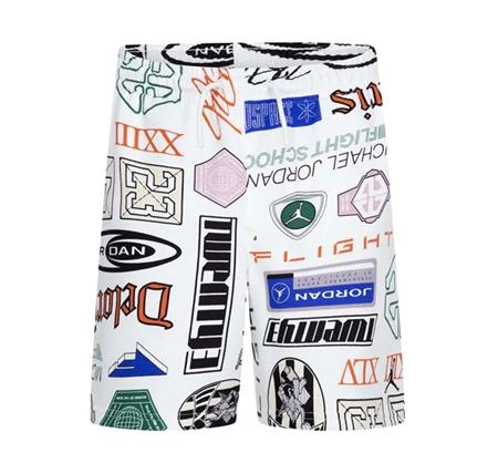 Jordan Jdb Mj Essentıals Ft Aop Short Çocuk Şort Ve Kapri Beyaz
