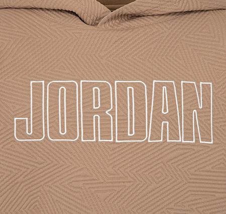 Jordan Jdb Mj Sneaker School Jacquard Çocuk Sweatshirt Kahve