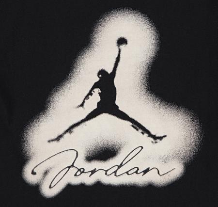 Jordan Jdb Mvp Aırbrushed Jordan Ss Tee Çocuk T-Shirt Siyah