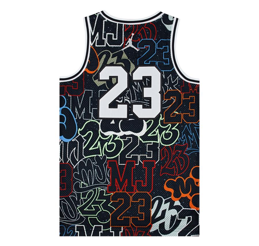 Jordan Jdn 23 Aop Jersey Çocuk T-Shirt Siyah Jordan Jdn 23 Aop Jersey Çocuk T-Shirt Siyah
