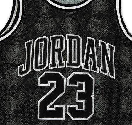 Jordan Jdn 23 Aop Jersey Çocuk T-Shirt Siyah