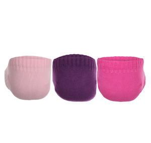Sneaks Cloud 3'Lü Soket Çorap Unisex Çorap Pembe