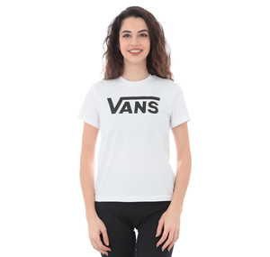 Vans Flyıng V Crew Tee Kadın T-Shirt Beyaz