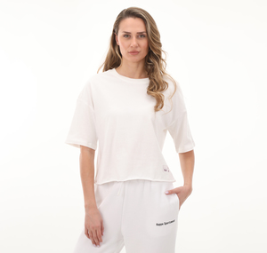Kappa Authentıc Lıly Kadın T-Shirt Beyaz