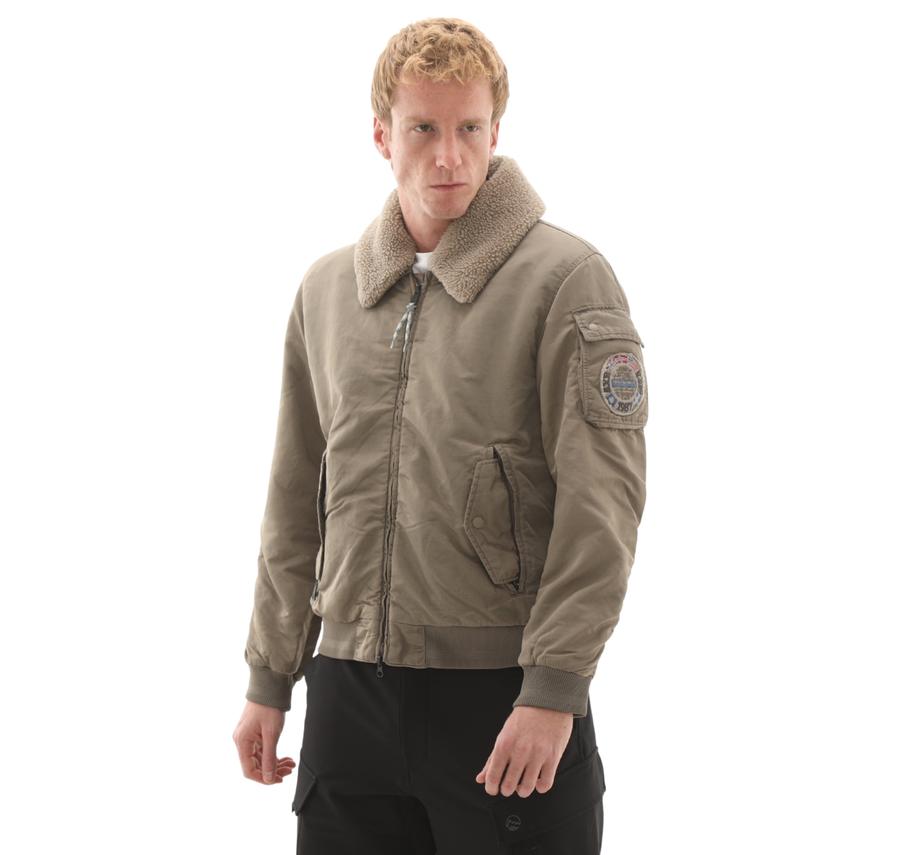 Napapijri A-Nemes Erkek Ceket Haki Napapijri A-Nemes Erkek Ceket Haki