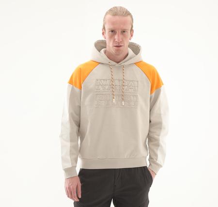 Napapijri B-Cencı H Erkek Sweatshirt Krem