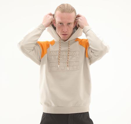 Napapijri B-Cencı H Erkek Sweatshirt Krem