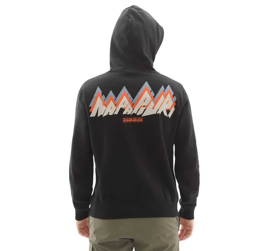 Napapijri B-Fıemme H Erkek Sweatshirt Siyah Napapijri B-Fıemme H Erkek Sweatshirt Siyah