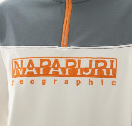 Napapijri B-Saturnıa Hz Erkek Sweatshirt Beyaz