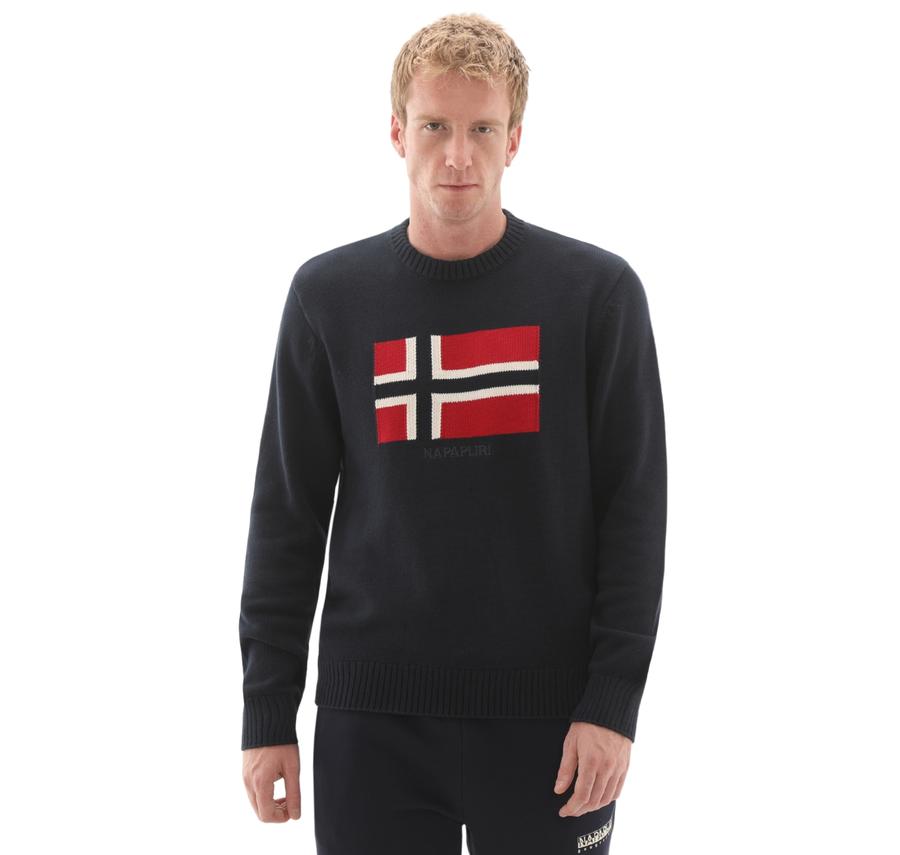 Napapijri D-Mura C Erkek Sweatshirt Lacivert Napapijri D-Mura C Erkek Sweatshirt Lacivert