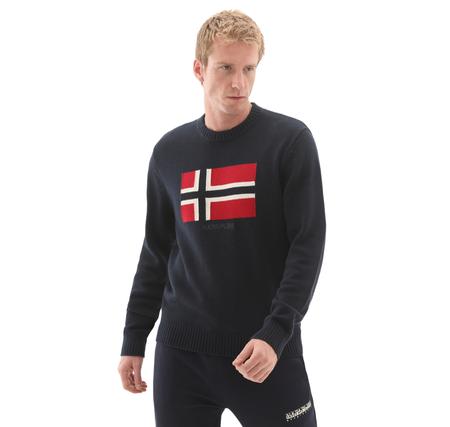 Napapijri D-Mura C Erkek Sweatshirt Lacivert Napapijri D-Mura C Erkek Sweatshirt Lacivert