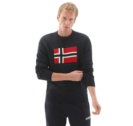 Napapijri D-Mura C Erkek Sweatshirt Lacivert Napapijri D-Mura C Erkek Sweatshirt Lacivert