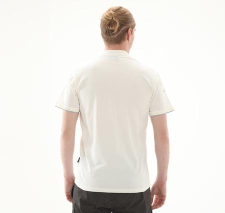 Napapijri E-Badge Sum Erkek T-Shirt Beyaz
