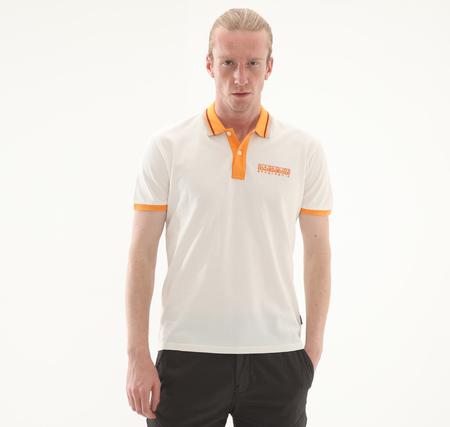Napapijri E-Murlo Ss Erkek T-Shirt Beyaz