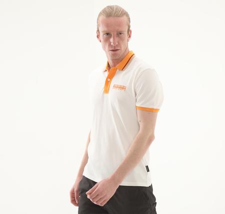 Napapijri E-Murlo Ss Erkek T-Shirt Beyaz