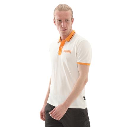 Napapijri E-Murlo Ss Erkek T-Shirt Beyaz