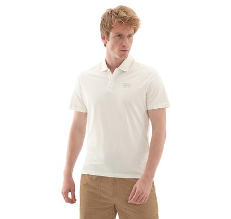 Napapijri E-Sorano Ss Erkek T-Shirt Beyaz