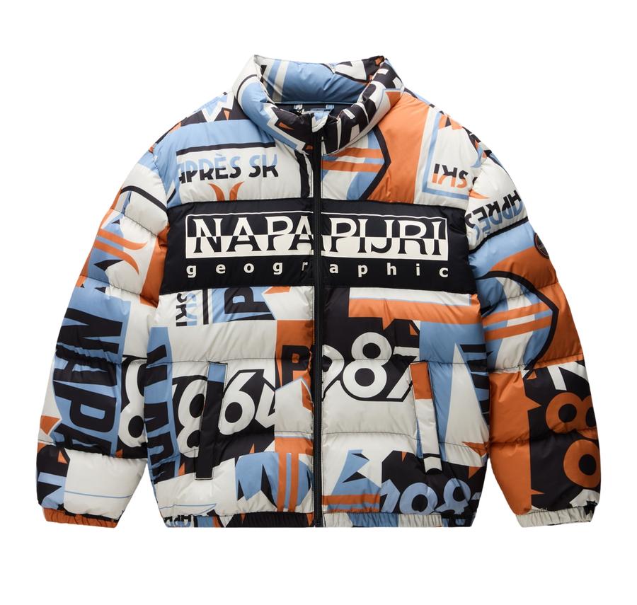 Napapijri K A-Prımıero Aop Çocuk Mont Turuncu Napapijri K A-Prımıero Aop Çocuk Mont Turuncu