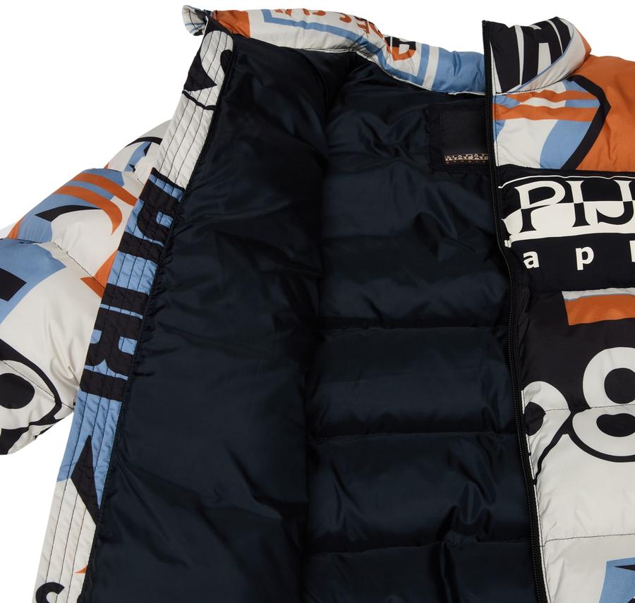 Napapijri K A-Prımıero Aop Çocuk Mont Turuncu Napapijri K A-Prımıero Aop Çocuk Mont Turuncu