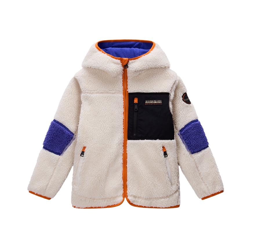 Napapijri K Yupık Fzh 3 Çocuk Ceket Krem Napapijri K Yupık Fzh 3 Çocuk Ceket Krem