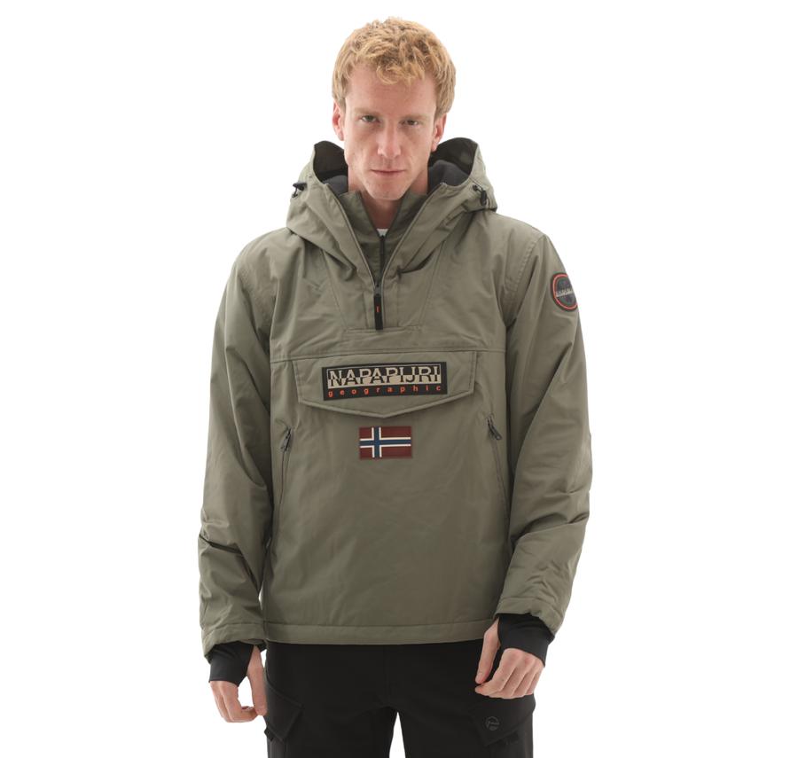 Napapijri Raınforest Next Erkek Sweatshirt Haki Napapijri Raınforest Next Erkek Sweatshirt Haki