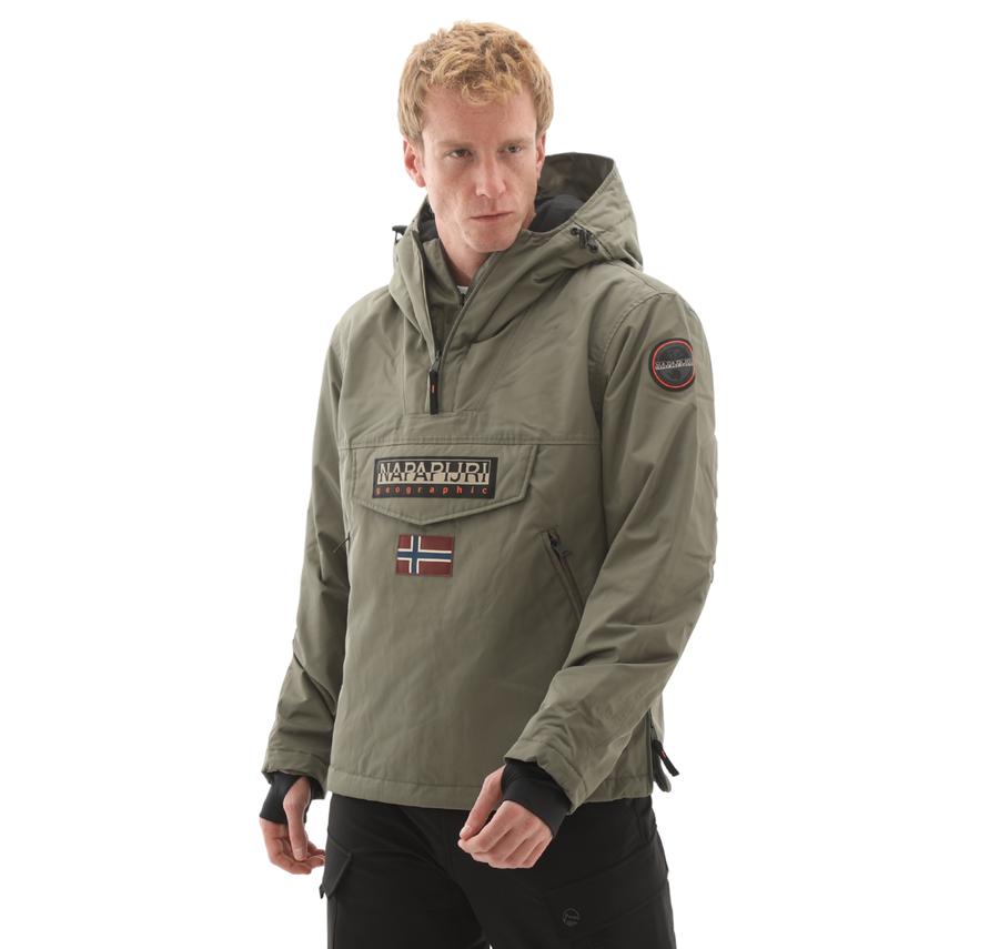 Napapijri Raınforest Next Erkek Sweatshirt Haki Napapijri Raınforest Next Erkek Sweatshirt Haki