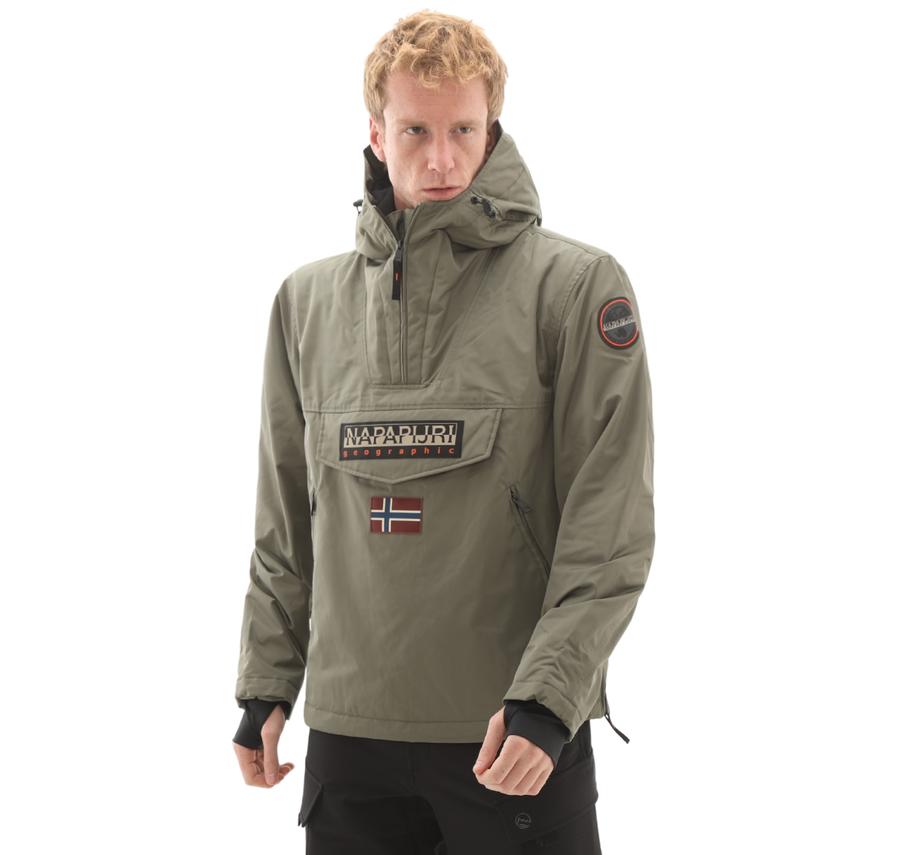 Napapijri Raınforest Next Erkek Sweatshirt Haki Napapijri Raınforest Next Erkek Sweatshirt Haki