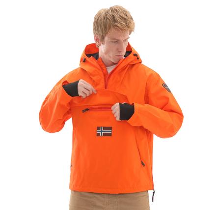 Napapijri Raınforest Next Sum Erkek Sweatshirt Turuncu