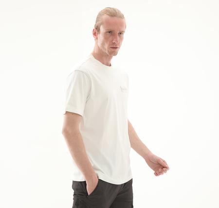Napapijri S-Amundsen 1 Erkek T-Shirt Beyaz