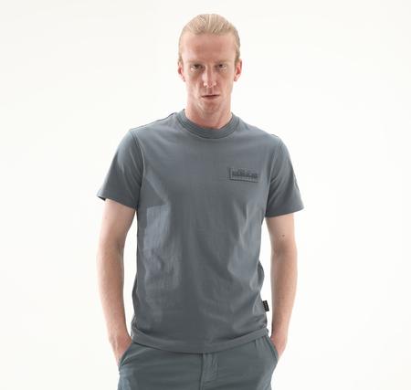 Napapijri S-Amundsen 1 Erkek T-Shirt İndigo