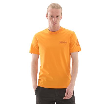 Napapijri S-Amundsen 1 Erkek T-Shirt Turuncu
