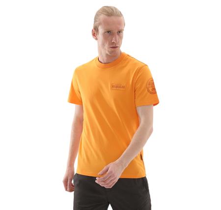 Napapijri S-Amundsen 1 Erkek T-Shirt Turuncu
