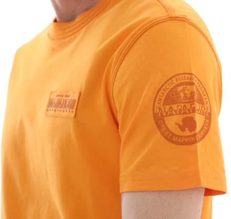 Napapijri S-Amundsen 1 Erkek T-Shirt Turuncu