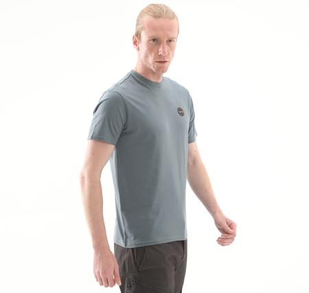 Napapijri S-Badge Ss Erkek T-Shirt İndigo