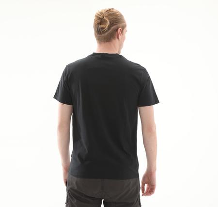 Napapijri S-Badge Ss Erkek T-Shirt Siyah
