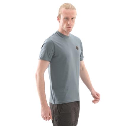 Napapijri S-Badge Ss Erkek T-Shirt İndigo