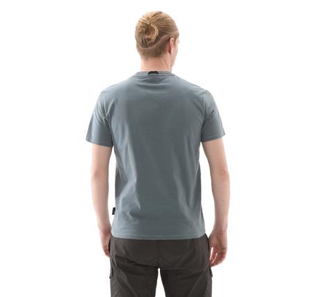 Napapijri S-Badge Ss Erkek T-Shirt İndigo