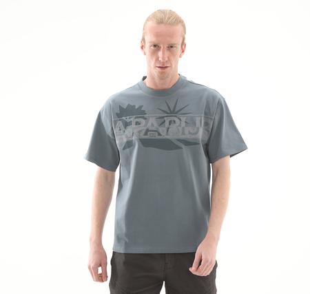 Napapijri S-Fıora Ss Erkek T-Shirt İndigo